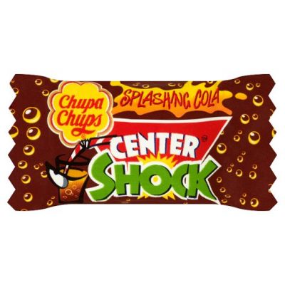 Chupa Chups Center Shock Splashing Cola Guma do żucia o smaku coli