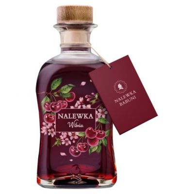 Nalewka Babuni Likier wiśnia 500 ml